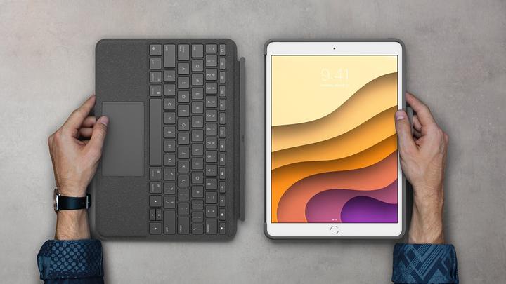 Actual product image Logitech Combo Touch (Eng. Int., iPad 2019 (7th gene), iPad 2020 (8. Gen), iPad 2021 (9th Gen))