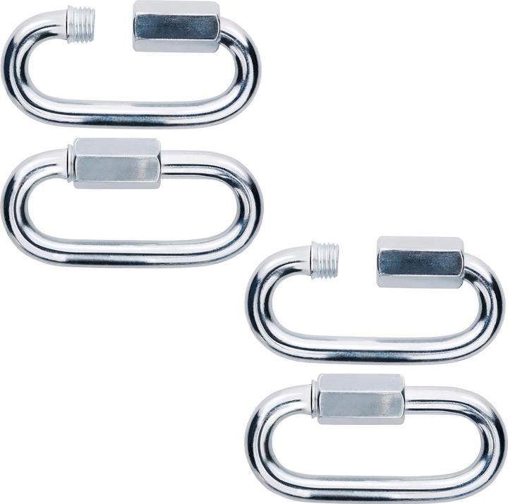 Actual product image Black & Decker Snap hook with screw cap, 8 pieces