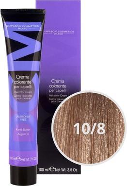 Image du produit Lisap DCM Diapason sans ammoniaque 10/8 blond clair perle (Blond, Argent, Blanc)
