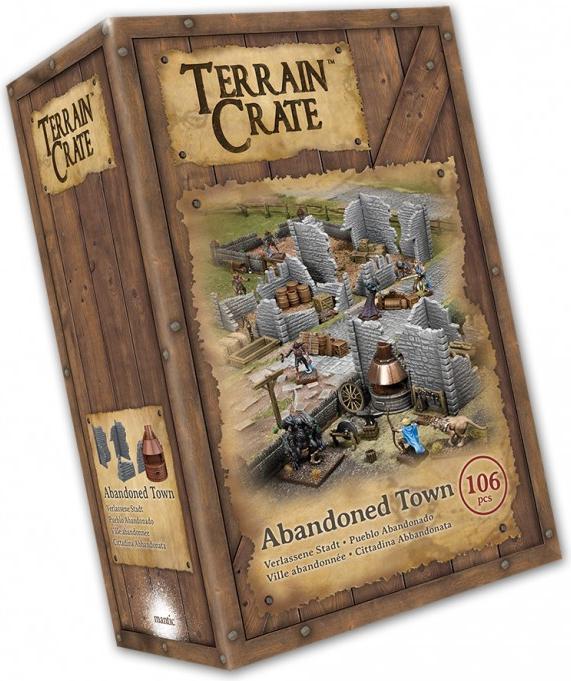 Actual product image Mantic Terrain Crate: Abandoned Town