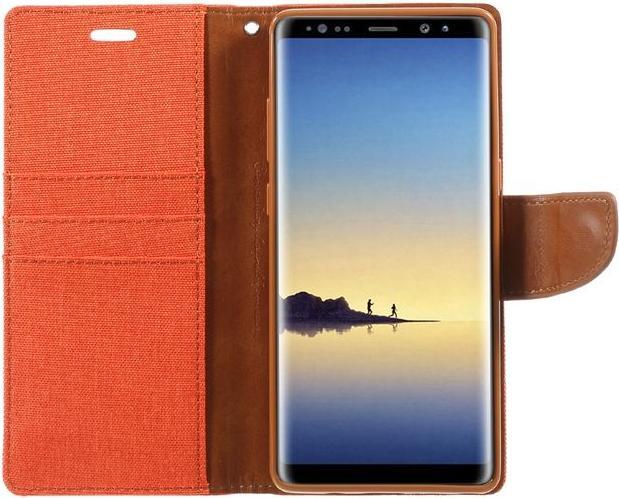 Actual product image Goospery Canvas Diary Series (Samsung Galaxy Note 8)