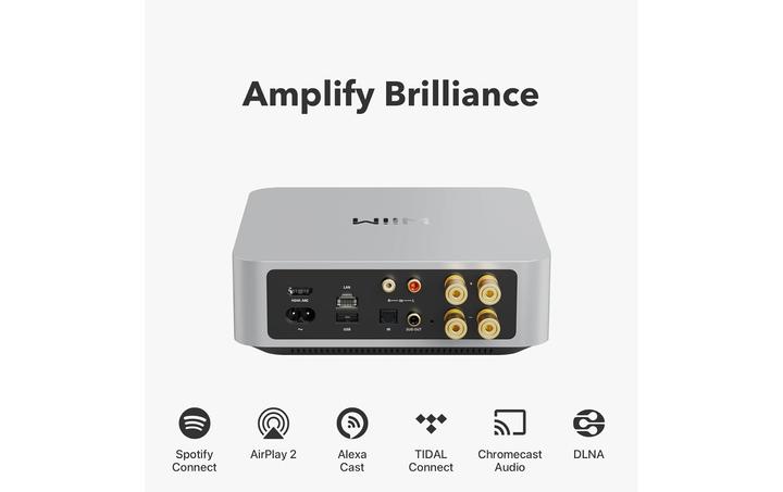 Image du produit WiiM Amp (Ampli-tuner réseau)