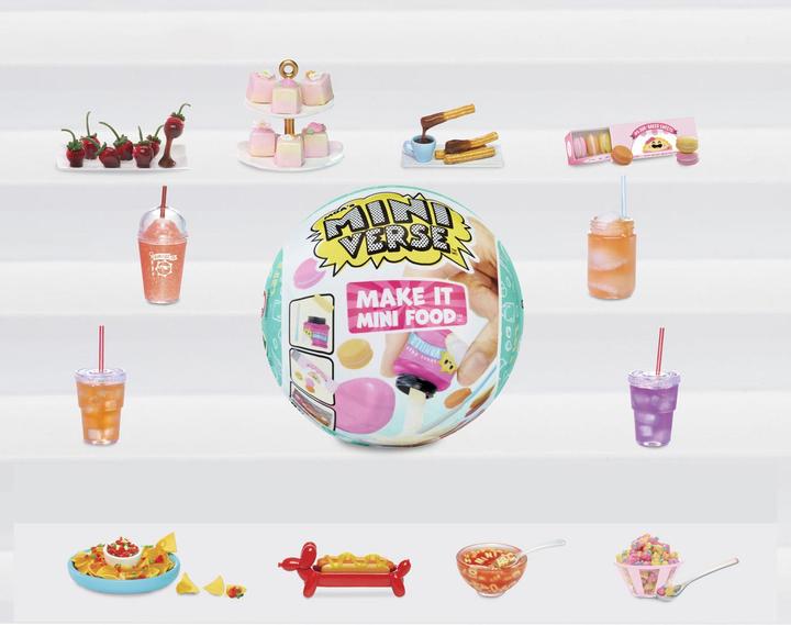 Actual product image MGA s Miniverse- Make It Mini Foods: Cafe in PDQ Series 2A