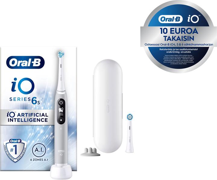 Actual product image Oral-B iO 6S Adult Vibrating Toothbrush (Oscillating toothbrush)