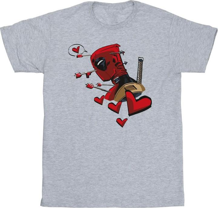 Produktbild Deadpool Love Arrow TShirt Mädchen (152, 158)