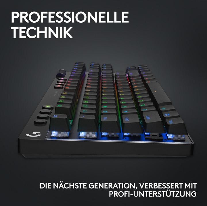 Immagine prodotto Logitech G Pro X TKL Lightspeed (CH, Senza fili, Cablato)