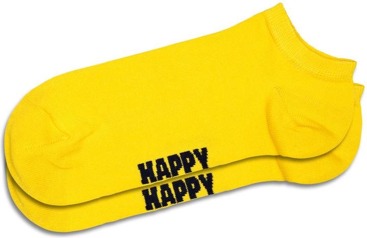 Immagine prodotto Happy Socks Confezione da 3 calzini bassi solidi (confezione da 3, 36 - 40)