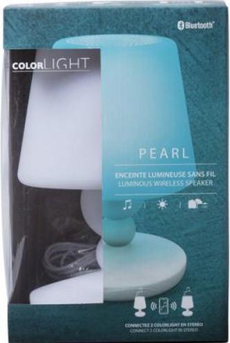 Produktbild Colorblock Lampe Bluetooth-Lautsprecher 4.2 15W Leuchtend Modell Pearl ColorLight (8 h)