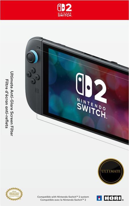 HORI NSW2 Screen Protection Ultimativer Blendschutz offiziell lizenziert (Switch 2)