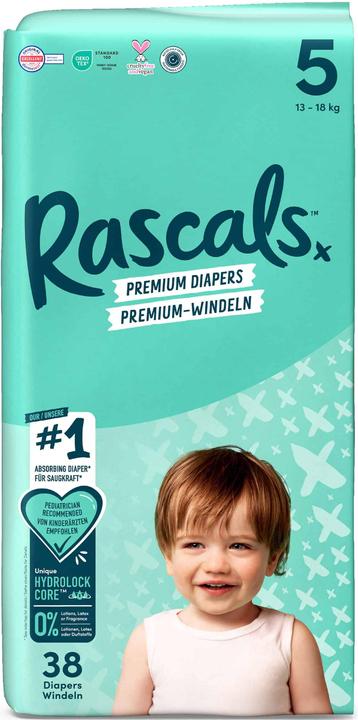 Immagine prodotto Rascals Premium (Dimensione 5, Pacco trasportabile, 38 Pezzo/i)