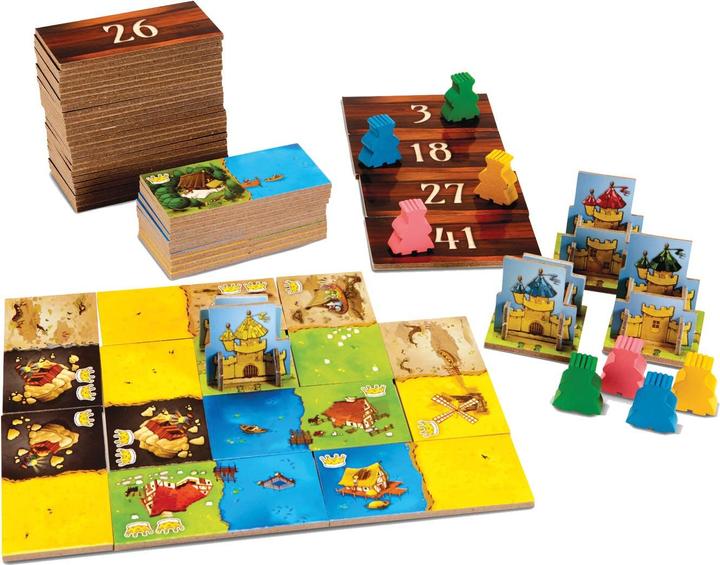 Image du produit Blue Orange Kingdomino (Allemand, Français, Anglais)