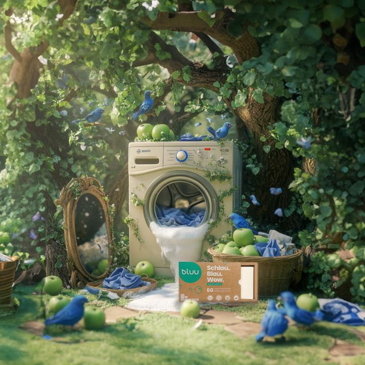 Immagine prodotto bluu Strisce di lavaggio Applecadabra (60 Cicli di lavaggio, Salviette)