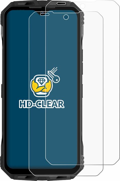 Actual product image BROTECT Screen Protector Clear (2 Piece, Doogee V30T)
