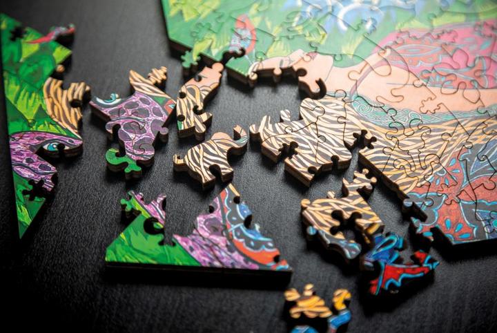 Produktbild DaVici Puzzle - Freude Teilen (220 Teile)