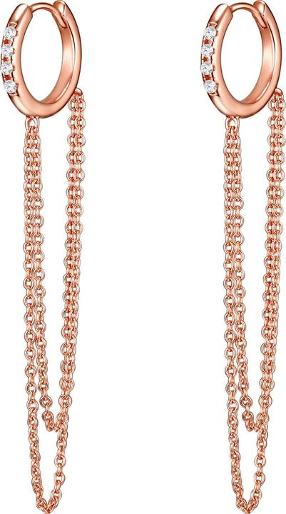 Produktbild Glanzstücke München Damen Sterling Silber Zirkonia roségold - 23716 (Sterling Silber)