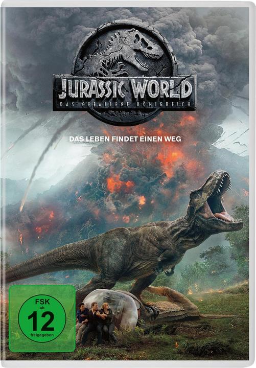 Jurassic World : Le Royaume déchu (DVD, 2018, Allemand)
