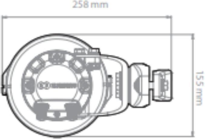 Actual product image RF-Elements SH-CC-5-80 - Symmetrical Horn Antenna, Carrier Class