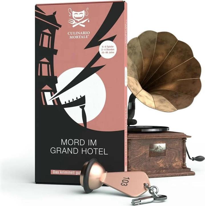Actual product image Culinario Mortale Murder in the Grand Hotel - Crime Dinner (German)