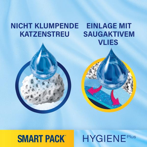 Image du produit Catsan Hygiene Plus Smart Pack™ (Ne s'agglomère pas, Biodégradable, Neutralisant, 3.90 kg)