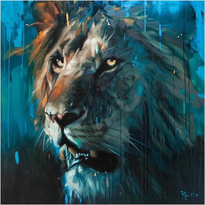 Produktbild Frank Pretorius Lion Print (40 x 40 cm)