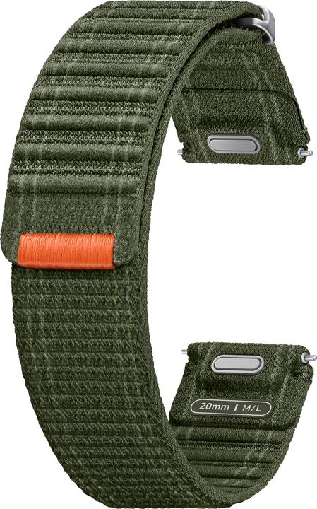 Immagine prodotto Samsung Banda in tessuto (20 mm, Nylon / plastica, Galaxy Watch 4, Galaxy Watch 5, Galaxy Watch6, Galaxy Watch 7)