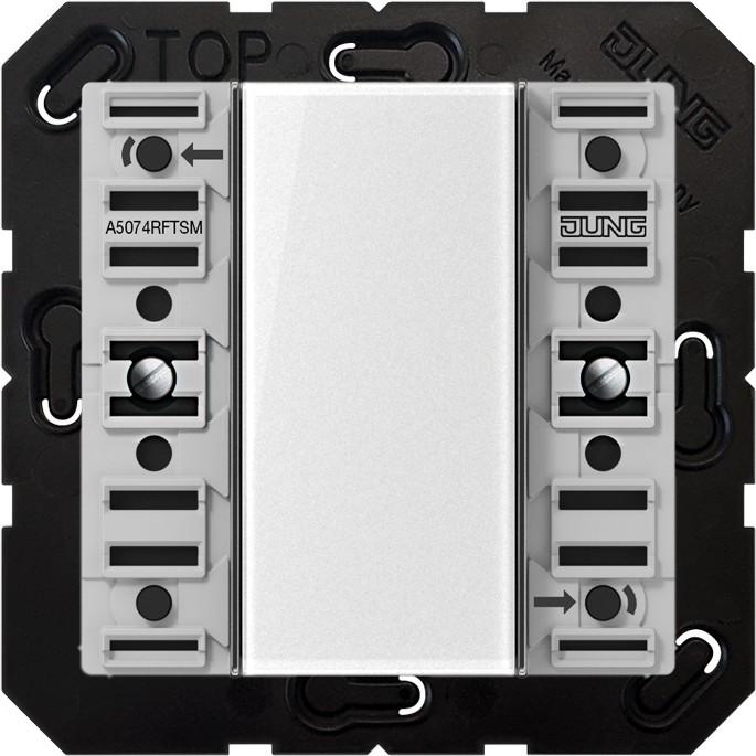 Produktbild JUNG Wandsender-Eins KNX-Funk A AP 4Kan A5074RFTSM
