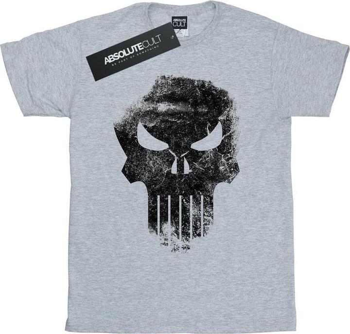 Image du produit - T-shirt THE PUNISHER DISTRRESSED SKULL - Garçon (152, 158)