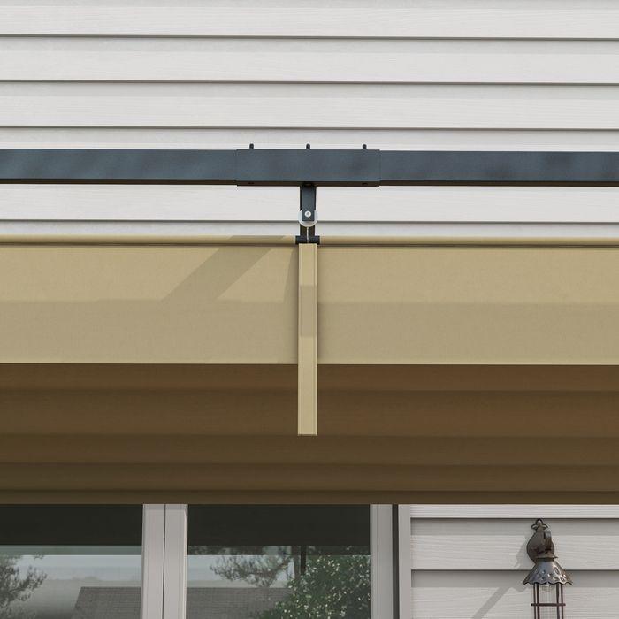 Produktbild Swisshandel24 Pergola 3x2m, mit verstellbares Dach, Freistehend, Sonnenschutz, Khaki (298 cm, 213 cm)