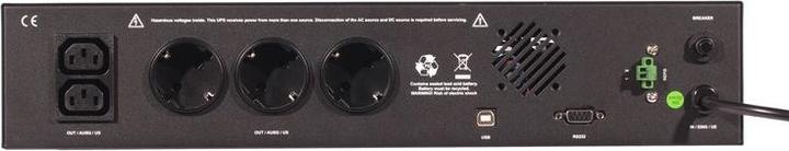 Image du produit Riello IDR 1200 - 1200 VA - 720 W - Sine - 220 V - 240 V - 50/60 Hz (1200 VA, 720 W, Double convertisseur en ligne Onduleur)