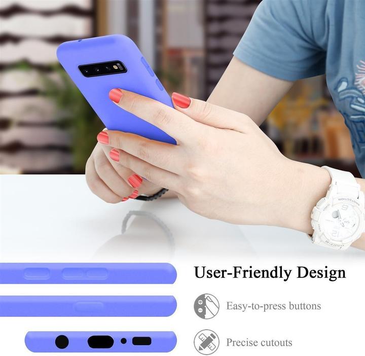 Immagine prodotto Cadorabo Copertura della cassa del silicone liquido TPU (Samsung Galaxy S10 5G)