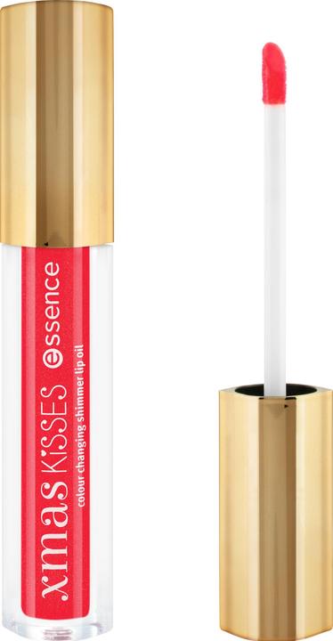 Produktbild essence Shimmer lip oil XMAS KiSSES 01 Kiss & Wish! (Öl, 2.60 ml)