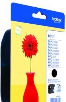 Immagine prodotto Brother LC121BK - Nero - Originale - Blister (FC)