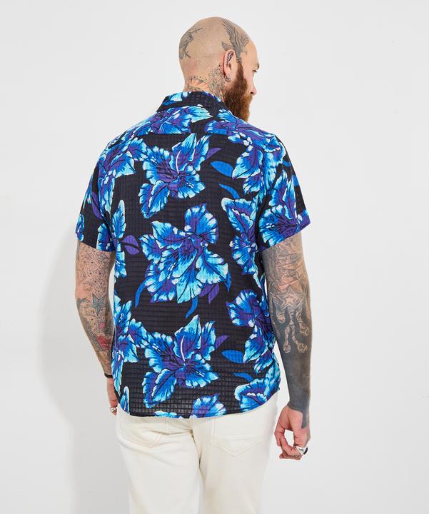 Produktbild Joe Browns Lightweight Textured Floral Short Sleeve Shirt (L)