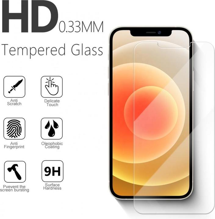 Produktbild Screenguard Panzerglas (1 Stück, Apple iPhone 13)