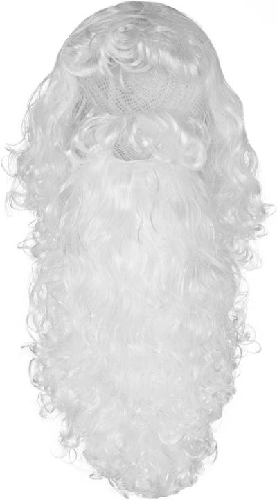 Actual product image tectake Costume Fake Beard Santa Claus wig&beards 1