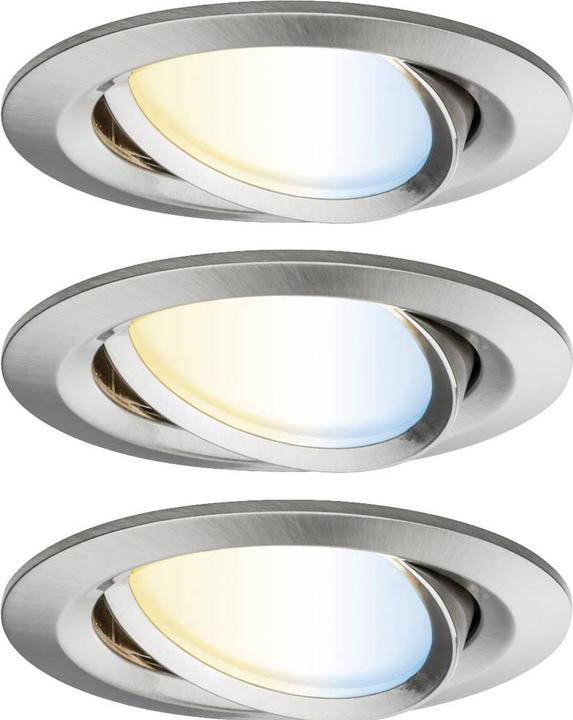 Actual product image Paulmann LED recessed light Nova Plus Coin set of 4 (470 lm)