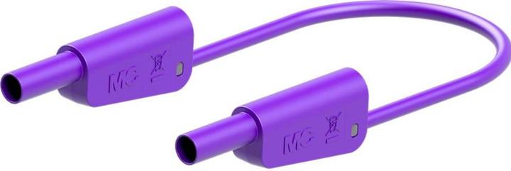 Produktbild Stäubli SLK-4A-S10 Messleitung ( - ) 100 cm Violett 1 St.