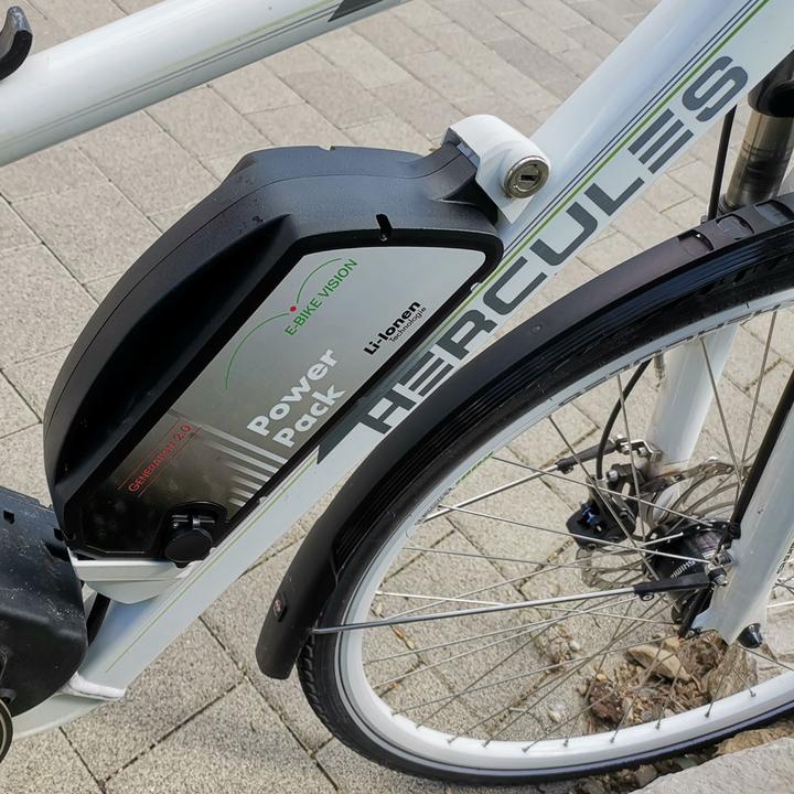 Actual product image E-Bike-Vision Down-tube battery Bosch Classic Line (612 Wh, E-Bike battery)