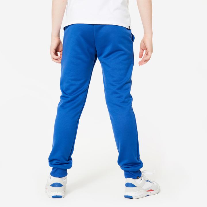 Produktbild Domyos Jogginghose Kinder - Synthetik warm atmungsaktiv blau (6, 7, 8)