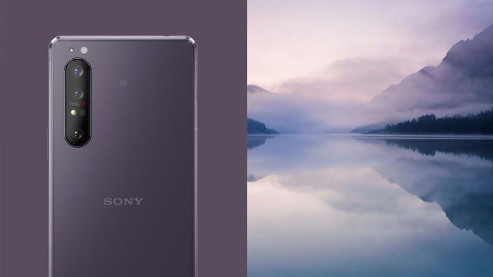 Actual product image Sony Xperia 1 II (256 GB, Purple, 6.50", Single SIM, 12 Mpx, 5G)