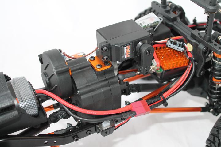 Produktbild DF-Models DF-4S Crawler 313 mm 2021 JYM Edition - ORANGE (RTR Ready-to-Run)
