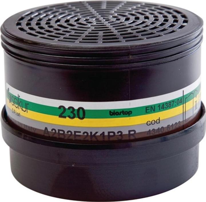 Immagine prodotto Ekastu Sekur Filtro combinato multirange 230 A2B2E2K1-P3R D f.2 pz./pc.EKASTU (Filtro di ricambio per respiratore)