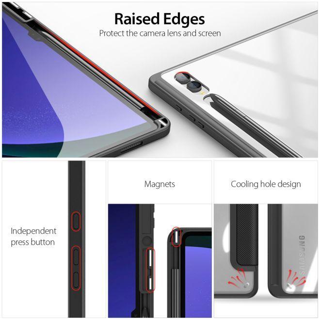 Immagine prodotto Dux Ducis Toby Custodia intelligente per Galaxy Tab S8 Ultra / S9 Ultra (Galaxy Tab S9 Ultra, Galaxy Tab S8 Ultra)