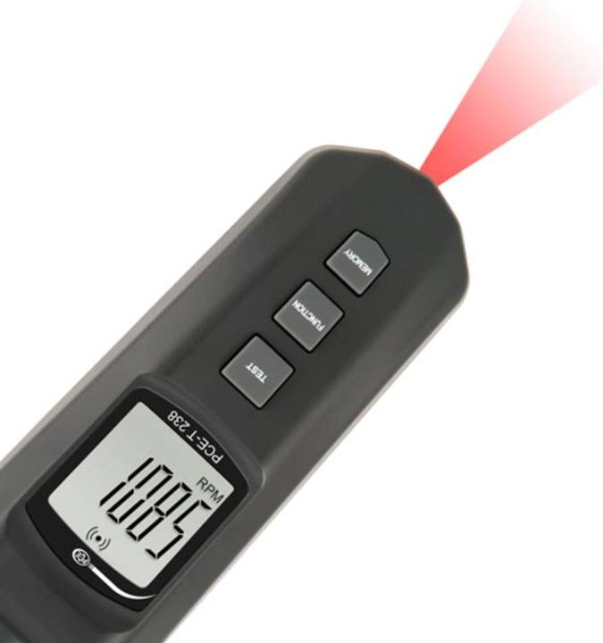 Actual product image PCE Instruments Tachometer rev counter (Measuring device case)
