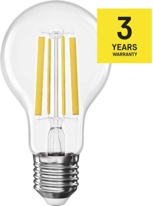 Actual product image Emos LED lamp Filament A60 / E27 / 10.5 W (100 W) / 1521 lm / Neutral white (E27, 10.50 W, 1521 lm, 1 x, D)