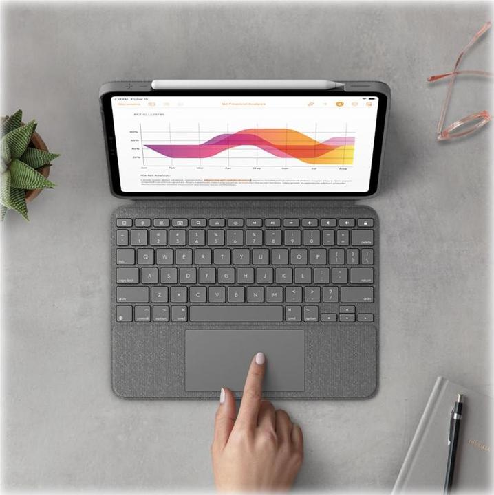 Actual product image Logitech COMBO TOUCH FOR IPAD (10TH GEN) (Eng. Int., iPad 2022 (10th Gen))