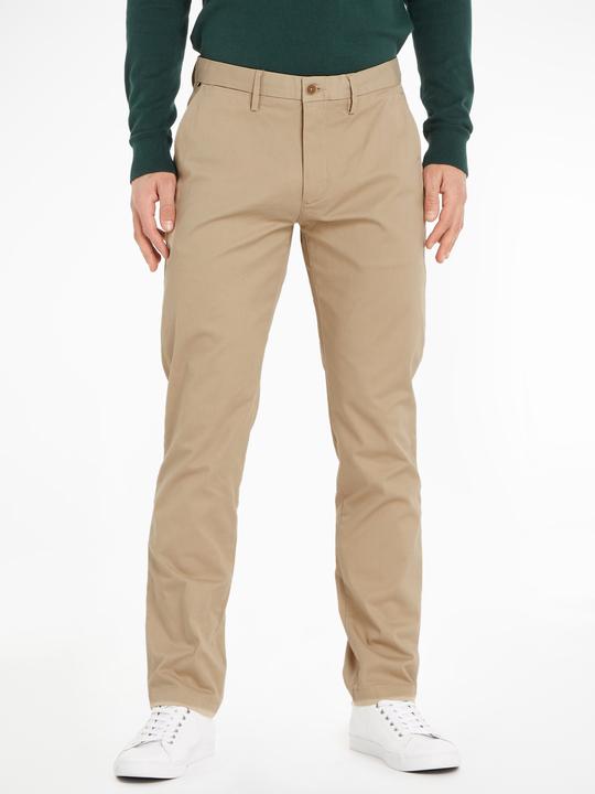 Actual product image Tommy Hilfiger Pima Cotton Denton Chino Straight Fit Kakhi (W32/L32)