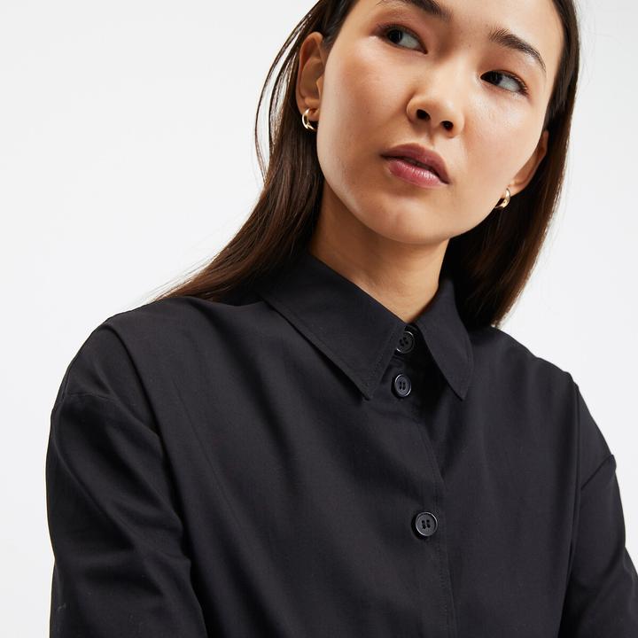 Image du produit La Redoute Collections Robe chemisier avec ceinture à nouer (38)
