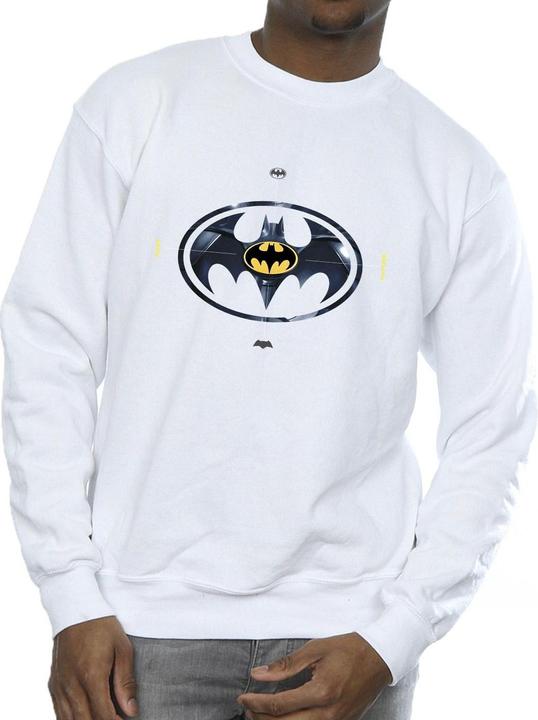 Immagine prodotto The Flash Batman Metal Logo Felpa Uomo (M)