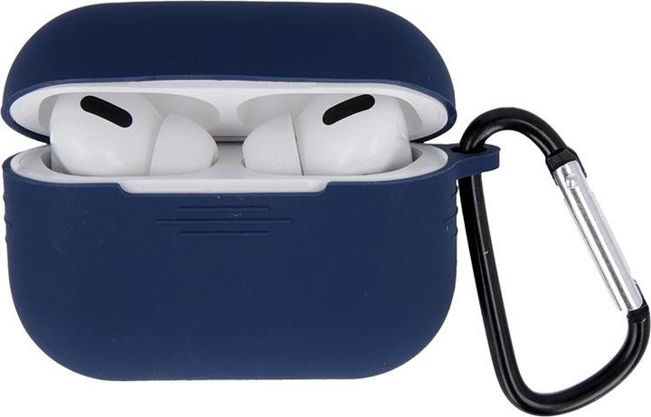 Productafbeelding GreenGo AirPods Pro Silicone Hoesje met Haak (Koptelefoon tas)
